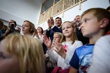 Predsednik Pahor na otvoritvi novega Vrtca ebelica v entjerneju