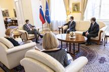 Predsednik Pahor je sprejel veleposlanika Ljudske republike Kitajske Wanga Shunqina