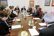 Predsednik Pahor sprejel ministra za Zvezni svet, Evropo in mednarodne odnose vlade nemke zvezne deele Baden-Wrttemberg Friedricha