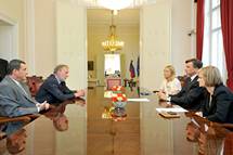 Predsednik Pahor sprejel Poroilo o izidu volitev poslancev in poslank iz Republike Slovenije v Evropski parlament