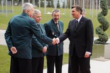 Predsednik republike Borut Pahor na slovesni podelitvi nagrad in priznanj Civilne zaite