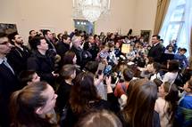 Ponovno rekorden obisk Predsednike palae ob dravnem prazniku Preernovem dnevu, slovenskem kulturnem prazniku 