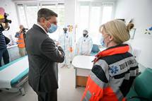 Predsednik Republike Slovenije na prvem obisku lokalnih skupnosti po epidemiji