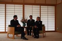 Predsednik republike Borut Pahor na Japonskem tudi s cesarjem Akihitom 
