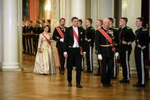 Kralj Harald V. in predsednik Pahor o skupnih vrednotah in trdnem prijateljstvu med obema narodoma in dravama
