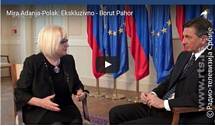 Intervju predsednika Republike Slovenije Boruta Pahorja z novinarko Miro Adanja-Polak 