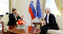 Predsednik republike Borut Pahor je sprejel slovenskega znanstvenika prof dr. Antona Mavretia