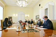 Predsednik Pahor gostil prvo sreanje astnega odbora za pripravo 27. svetovnega kongresa Zveze za mednarodni port za vse TAFISA