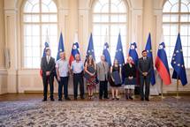 Predsednik republike priredil sprejem ob podelitvi dravne nagrade in priznanj na podroju prostovoljstva za leto 2018