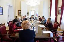 Predsednik republike na delovnem posvetu z vodstvom Nacionalnega foruma humanitarnih organizacij Slovenije