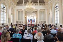 V Predsedniški palači dan odprtih vrat ob državnem prazniku združitve prekmurskih Slovencev z matičnim narodom