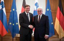 Predsednik Pahor z nemkim predsednikom Steinmeierjem o aktualnih razmerah v Ukrajini 
