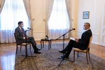 Pogovor predsednika Pahorja za Radio Ognjie