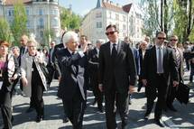 Predsednika Pahor in Mattarella poudarila vrednoti miru in spotovanja med dvema sosednjima narodoma in dravama 