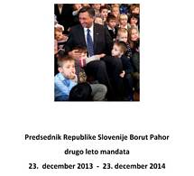 Predsednik Republike Slovenije Borut Pahor drugo leto mandata