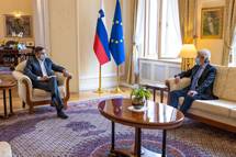 Predsednik Pahor je sprejel Marija uka