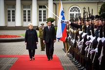 Predsednik Pahor na uradnem obisku v Republiki Litvi