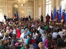 Poastitev mednarodnega dneva knjig za otroke v Predsedniki palai