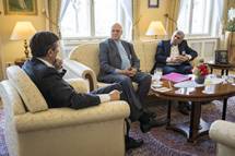 Predsednik Pahor sprejel na pogovor gospoda Matjaa in Marka Bidovca 