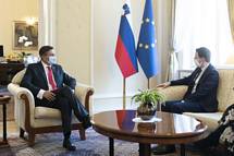 Predsednik Pahor je sprejel dravnega sekretarja za evropske zadeve na Ministrstvu za Evropo in zunanje zadeve Francoske republike
