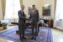 Predsednik Pahor je prejel predsednika avtonomne deele Furlanije – Julijske krajine Fedrigo