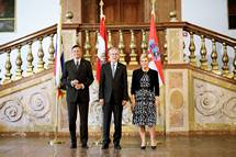 etrto trilateralno sreanje predsednikov Slovenije, Avstrije in Hrvake v Salzburgu
