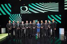 Predsednik republike na podlitvi nagrad Gospodarske zbornice Slovenije za izjemne gospodarske in podjetnike doseke za leto 2014