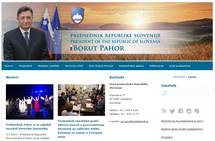 Spletno mesto predsednika RS Boruta Pahorja prilagojeno ranljivim skupinam - znakovni jezik