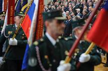 Predsednik republike na slovesnosti ob 23. obletnici odhoda zadnjega vojaka JLA iz Slovenije