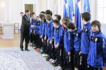 Predsednik republike Borut Pahor astni pokrovitelj 1. Mednarodnega turnirja dekov kategorije U13
