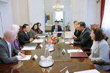 Predsednik republike sprejel generalnega direktorja Organizacije Zdruenih narodov za industrijski razvoj (UNIDO) Li Yonga