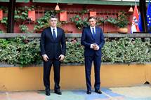Drugo sreanje predsednika Pahorja in predsednika Milanovia na Ptuju v znamenju spopadanja obeh drav z epidemijo COVID-19 in usklajenega delovanja in enotnosti EU