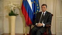 Pogovor predsednika republike Boruta Pahorja za 24ur zveer ob obletnici konca II. svetovne vojne