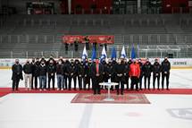 Predsednik Pahor je vroil dravno odlikovanje Hokejskemu drsalnemu drutvu SIJ Acroni Jesenice