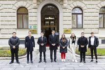 Predsednik republike sprejel novoizvoljeno predsedstvo Dijake organizacije Slovenije
