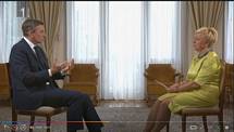 Pogovor predsednika republike Boruta Pahorja za TV Slovenija 