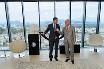 Predsednik republike Borut Pahor obiskal drubo BTC d.d.