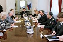 Predsednik Pahor sprejel naelnika Generaltaba oboroenih sil Zvezne Republike Nemije