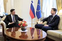 Predsednik republike Borut Pahor je zakljuil posvetovanja z vodji poslanskih skupin o kandidatu za predsednika vlade