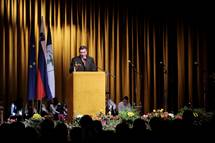 Predsednik republike Borut Pahor v obmejni obini Razkrije pozval k sodelovanju in dobrim medsebojnim odnosom