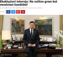 Intervju predsednika Republike Slovenije Boruta Pahorja za revijo Reporter