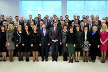 Predsednik republike Borut Pahor na 18. rednem letnem posvetu slovenske diplomacije