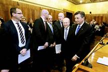 Predsednik Pahor se je ob dnevu ustavnosti udeleil slavnostne seje Ustavnega sodia Republike Slovenije