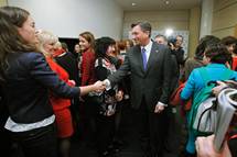 Predsednik republike Borut Pahor se je udeleil dogodka enskega podjetnitva v Sloveniji 