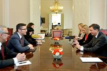 Predsednik republike Borut Pahor sprejel ministra za zunanje zadeve Republike Bolgarije