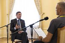 Intervju predsednika republike Boruta Pahorja za Radio Ognjie
