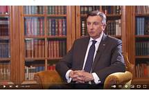 Pogovor predsednika Pahorja za oddajo Faktor na TV3