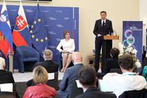 Predsednik republike otvoril slovensko-slovaki poslovni forum