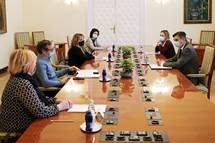 Predsednik Pahor s predstavniki humanitarnih organizacij o duevnih in socialnih stiskah ljudi v asu epidemije