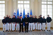Predsednik republike sprejel jadralce ene najboljih jadrnic na svetu Esimit Europa 2